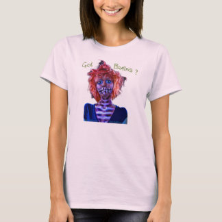 rosa Zombiemädchen T-Shirt