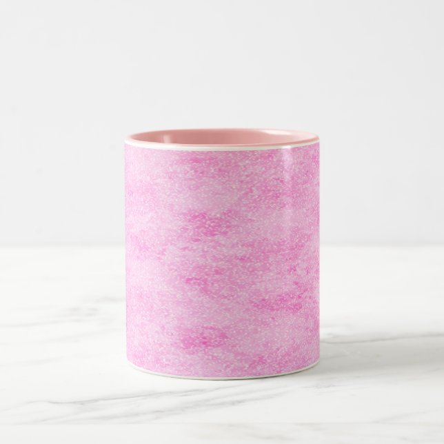 Rosa Zucker Zweifarbige Tasse (Mittel)