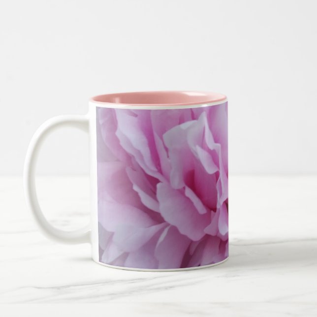 Rosa Zweifarbige Tasse (Links)