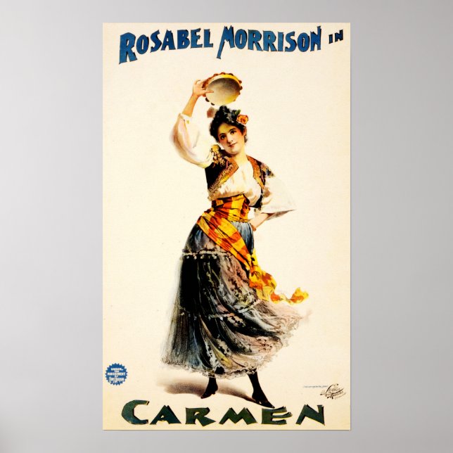 ROSABEL MORRISON - Oper Vintages Theater Poster (Vorne)