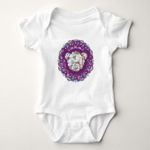 Rosace blau oder rot für baby&child baby strampler