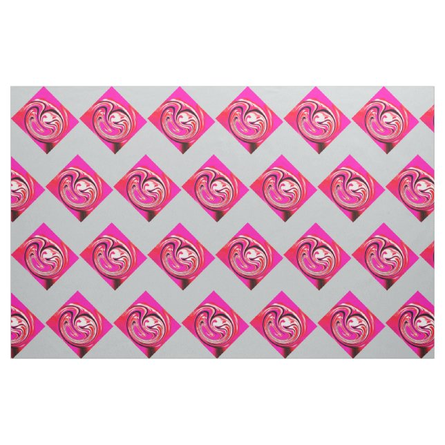 Rosadiamanten Stoff (Fat Quarter (45,7 x 55,9 cm))