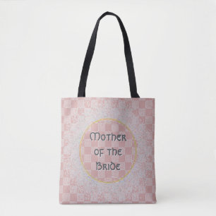 Rosafarbene Brautmutter-Tasche