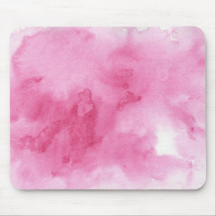 rosafarbener Wasserfarbenhintergrund für Ihre Mousepad