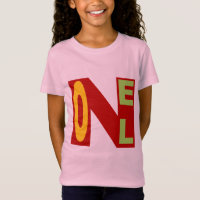 Rosafarbenes Jersey-T-Shirt NOEL DESIGN