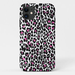 rosafarbenes Leopardenmuster Case-Mate iPhone Hülle