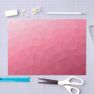 Rosafarbenes Licht Gradient geometrisches Maschenm Seidenpapier