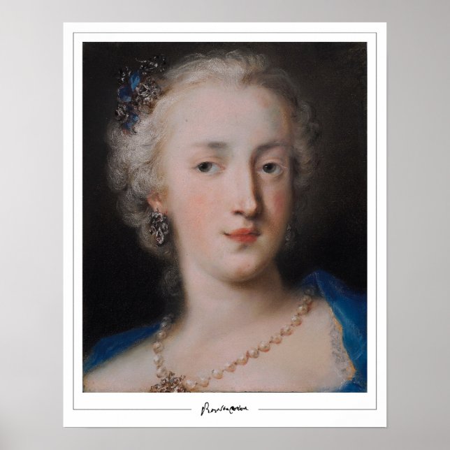 Rosalba Carriera Zediga Art Poster #3 (Vorne)
