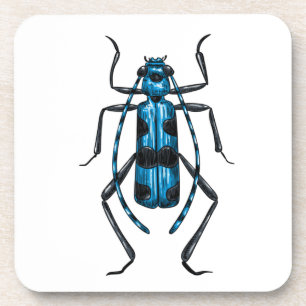 Rosalia Alpina Käfer Getränkeuntersetzer