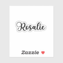 Rosalie Name - Handgeschriebene Kalligrafie