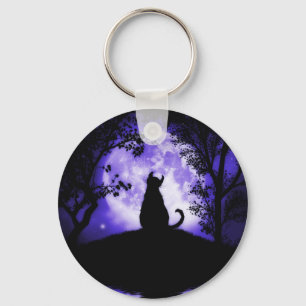 Rosalies Mond-Schlüsselanhänger Schlüsselanhänger