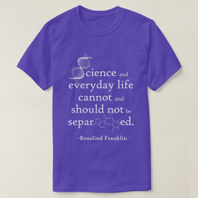 Rosalind Franklin Classic TShirt (Design vorne)