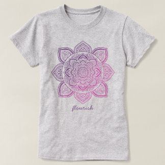 Rosaline Mandala Personalisiertes T-Shirt