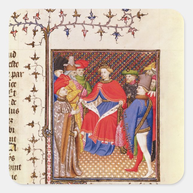 Rosane antwortet auf die Gesandten des Volkes Quadratischer Aufkleber (Vorderseite)