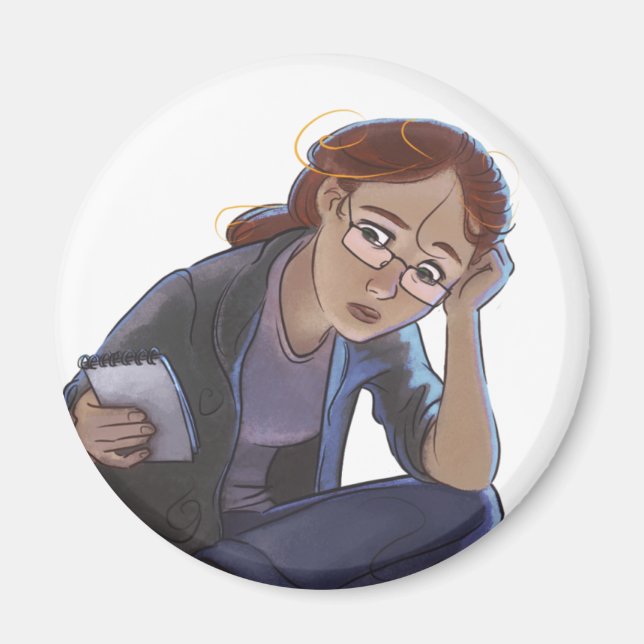 Rosangela Blackwell Kühlschrankmagnet Magnet (Vorne)