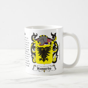 Rosario-Familien-Wappen Tasse