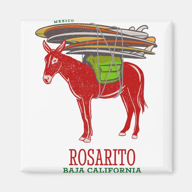 Rosarito Baja Kalifornien Mexiko Magnet (Vorne)