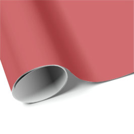 Rosarote feste schlichte Farbe Geschenkpapier
