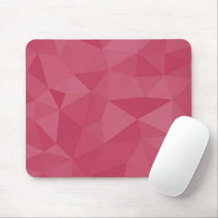 Rosarote leichte geometrische Netzstruktur Mousepad