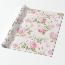 Rosarote Rosen-Sprüh-Geschenkverpackung