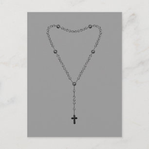 Rosary Beads Postkarte