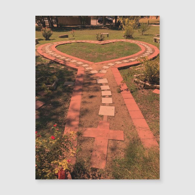 Rosary-Path-Magnet Magnetkarte (Vorderseite)