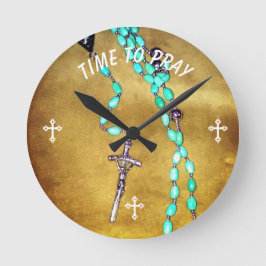 Rosary Uhr Zeit zum Beten