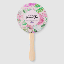 Rosas verano fächer