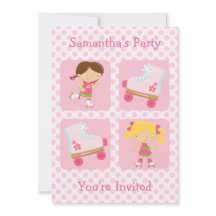 Rosavier quadratische Rollerskating-Party