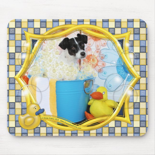 Rosco - Ratte Terrier Mousepad (Vorne)