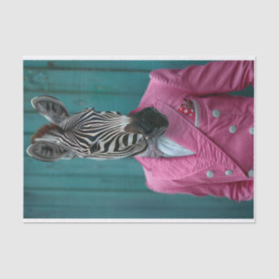 Roscoe the Zebra Seidenpapier