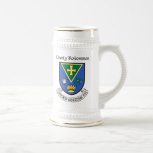 Roscommon Bier Stein Bierglas
