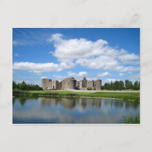 Roscommon Castle Postkarte (Vorderseite)