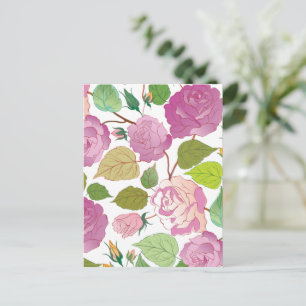 Rose 17 feiertagspostkarte