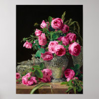 Rose, 1843 von Ferdinand Georg Waldmuller