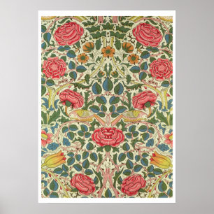 'Rose', 1883 (Baumwolle) Poster