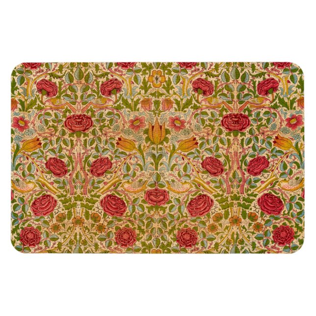 Rose, 1883 von William Morris Magnet (Horizontal)