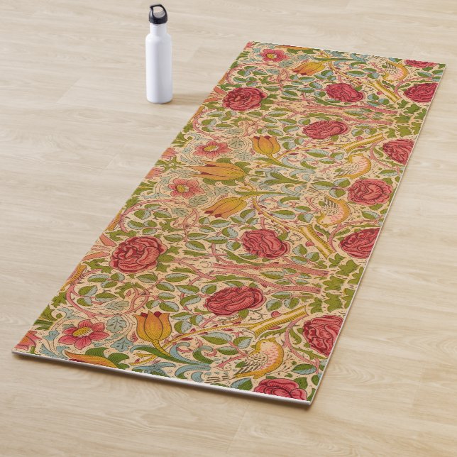 Rose, 1883 von William Morris Yogamatte (Beispiel)