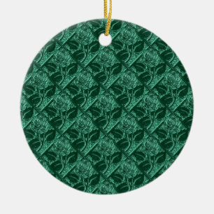 Rose 19-Jade-Green-Keramik Keramik Ornament