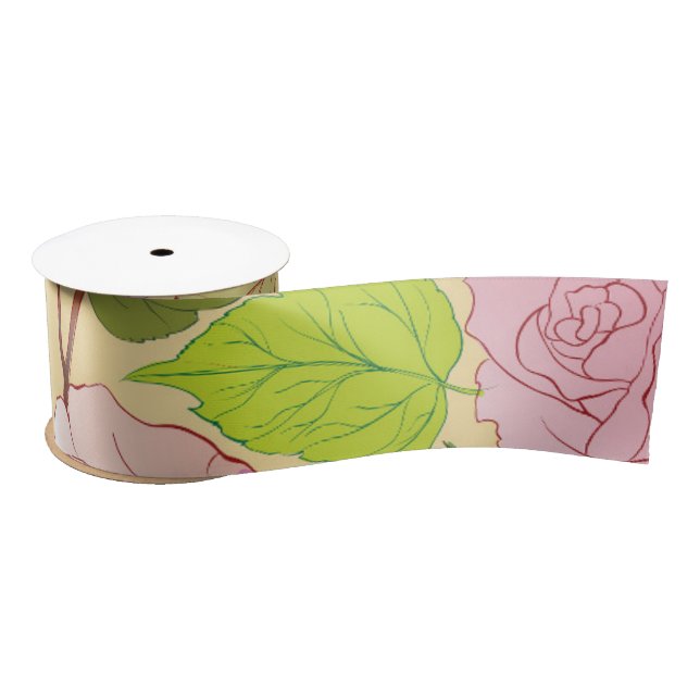 Rose 19 satinband (Spule)
