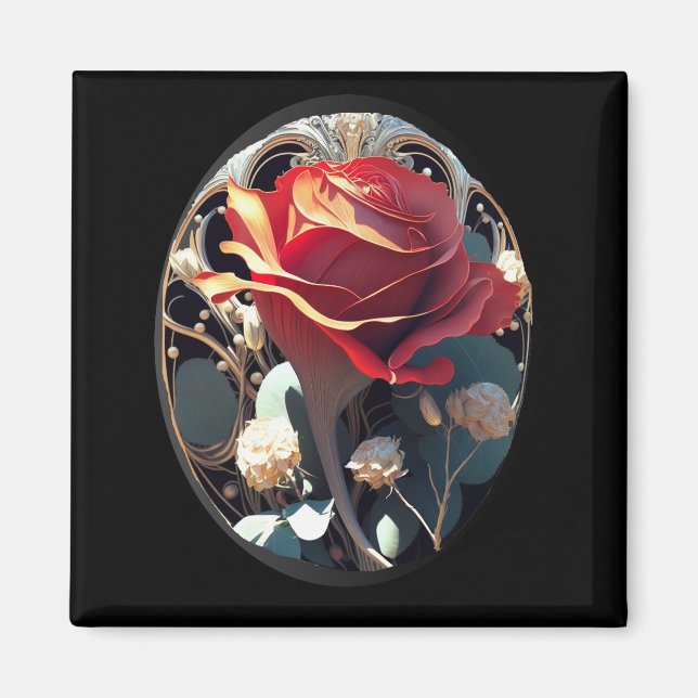 ROSE #1 MAGNET (Vorne)