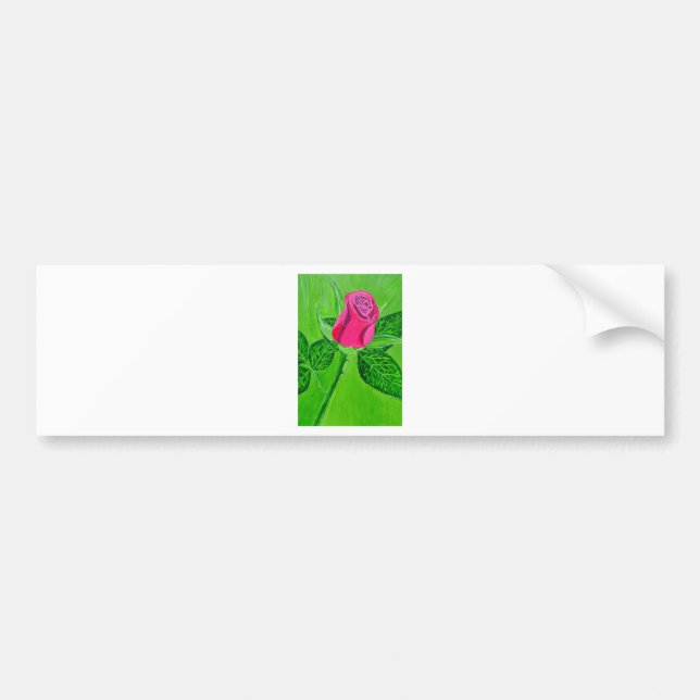 Rose 1a autoaufkleber (Vorne)