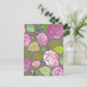Rose 20 feiertagspostkarte