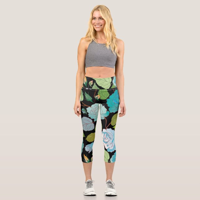 Rose 22 capri leggings (Vorderseite)