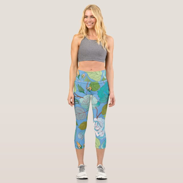 Rose 23 capri leggings (Vorderseite)