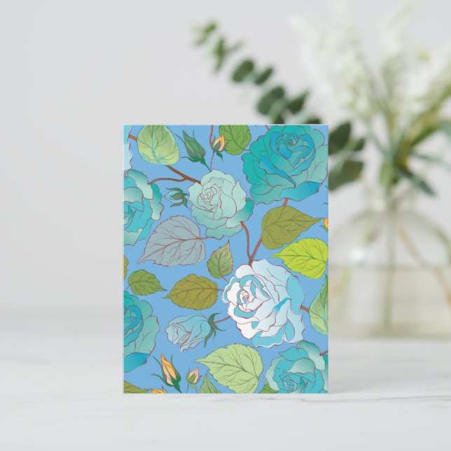 Rose 23 feiertagspostkarte (Stehend Vorderseite)
