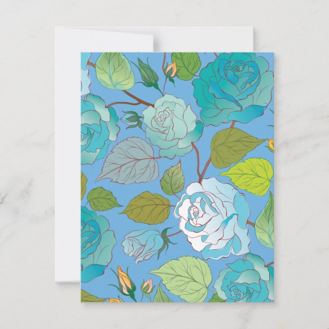 Rose 23 mitteilungskarte (Vorderseite)