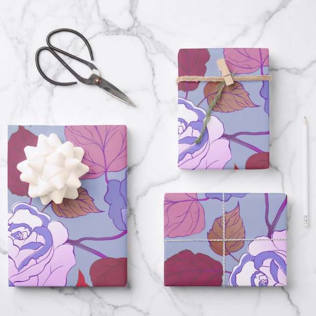 Rose 29 geschenkpapier set (Vorderseite)