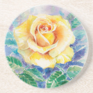 Rose 2 getränkeuntersetzer