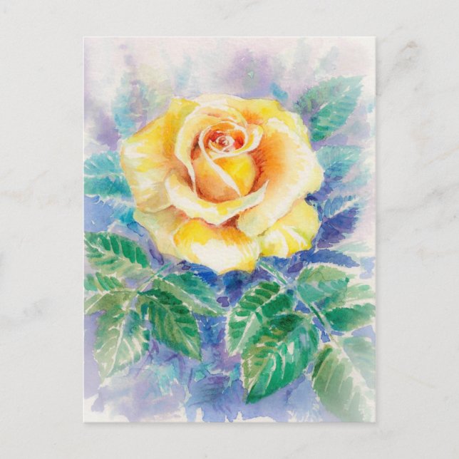 ROSE 2 POSTKARTE (Vorderseite)